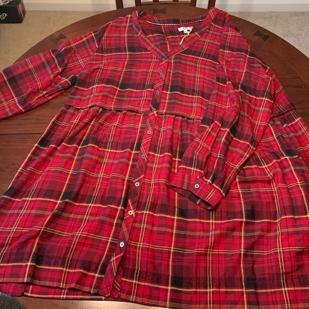 Plaid dress